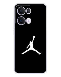 Чехол для OPPO Reno 13 Pro 5G с картинкой «Jordan Silhouette» Чехол для OPPO Reno 13 Pro 5G с картинкой «Jordan Silhouette»