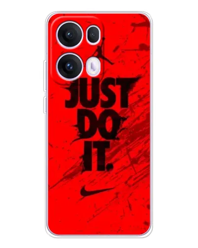 Чехол для OPPO Reno 13 Pro 5G с картинкой «Nike Just Do It»