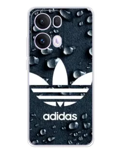 Чехол для OPPO Reno 13 Pro 5G с картинкой «Adidas Trefoil Blue»