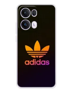Чехол для OPPO Reno 13 Pro 5G с картинкой «Градиент Adidas»