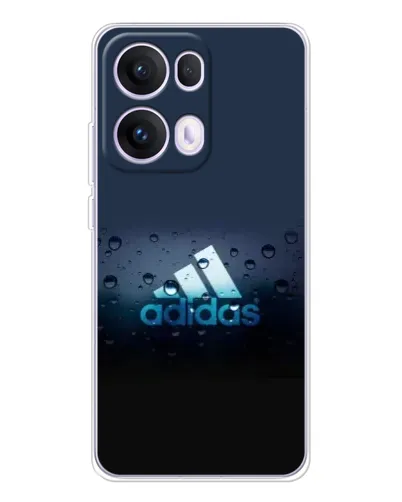 Чехол для OPPO Reno 13 Pro 5G с картинкой «Adidas Water Drops» Чехол для OPPO Reno 13 Pro 5G с картинкой «Adidas Water Drops»