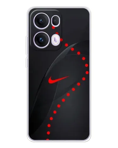 Чехол для OPPO Reno 13 Pro 5G с картинкой «Абстрактный дизайн Nike»