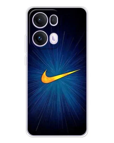 Чехол для OPPO Reno 13 Pro 5G с картинкой «Синий пульс Nike» Чехол для OPPO Reno 13 Pro 5G с картинкой «Синий пульс Nike»