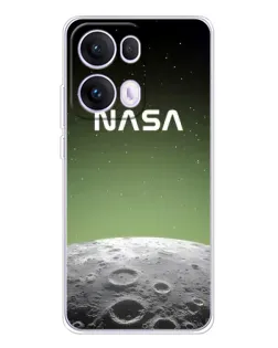 Чехол для OPPO Reno 13 Pro 5G с картинкой «NASA — лунный градиент»