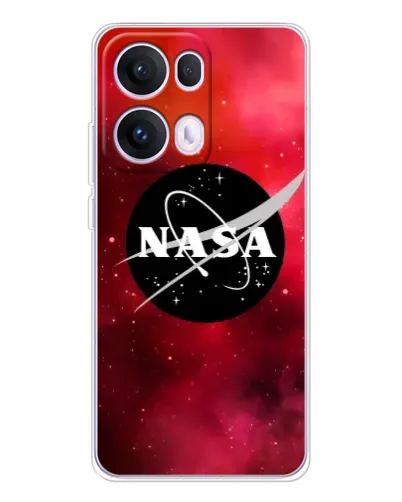 Чехол для OPPO Reno 13 Pro 5G с картинкой «NASA — красная туманность»