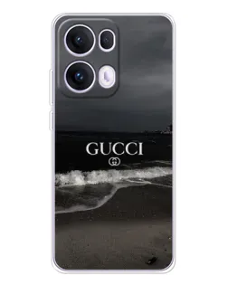 Чехол для OPPO Reno 13 Pro 5G с картинкой «Gucci — морской прибой»