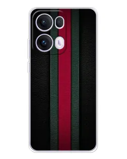 Чехол для OPPO Reno 13 Pro 5G с картинкой «Gucci — неоновая линия»