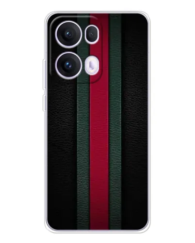 Чехол для OPPO Reno 13 Pro 5G с картинкой «Gucci — неоновая линия»