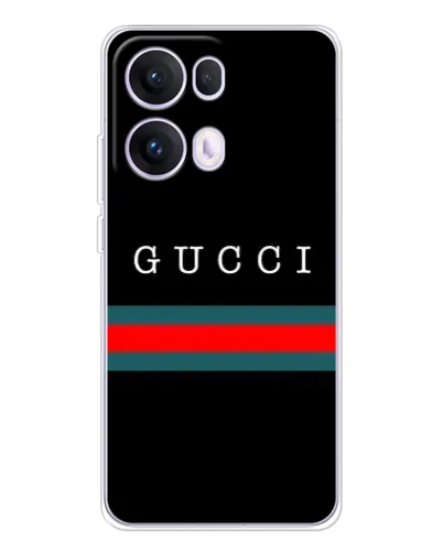 Чехол для OPPO Reno 13 Pro 5G с картинкой «Gucci — красный пояс»