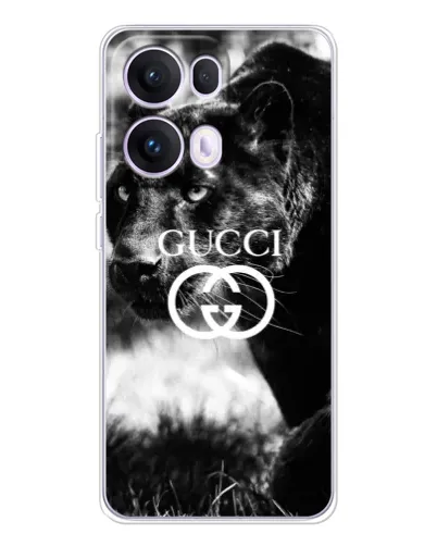 Чехол для OPPO Reno 13 Pro 5G с картинкой «Gucci — дикая природа» Чехол для OPPO Reno 13 Pro 5G с картинкой «Gucci — дикая природа»