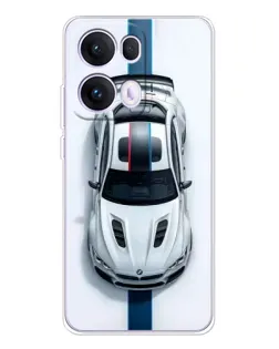 Чохол для OPPO Reno 13 Pro 5G з картинкою «Вид зверху — BMW M» Чохол для OPPO Reno 13 Pro 5G з картинкою «Вид зверху — BMW M»