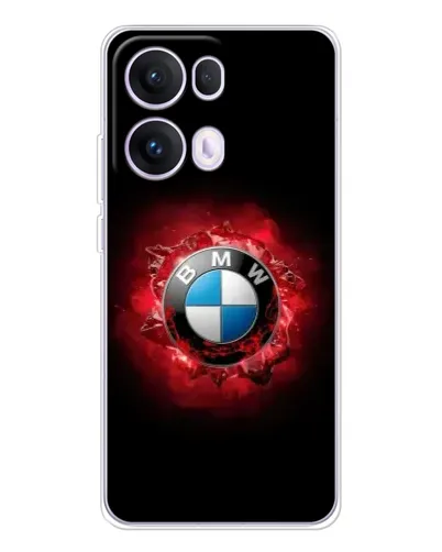 Чехол для OPPO Reno 13 Pro 5G с картинкой «Логотип BMW — вспышка»