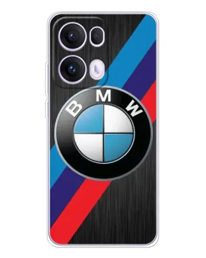 Чехол для OPPO Reno 13 Pro 5G с картинкой «BMW M-stripes стиль»