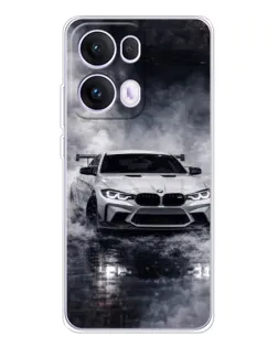 Чехол для OPPO Reno 13 Pro 5G с картинкой «BMW сквозь туман» Чехол для OPPO Reno 13 Pro 5G с картинкой «BMW сквозь туман»