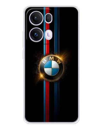 Чехол для OPPO Reno 13 Pro 5G с картинкой «BMW M-Power неон»