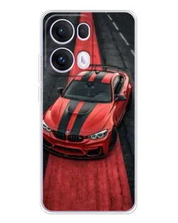 Чехол для OPPO Reno 13 Pro 5G с картинкой «BMW на красной дорожке» Чехол для OPPO Reno 13 Pro 5G с картинкой «BMW на красной дорожке»