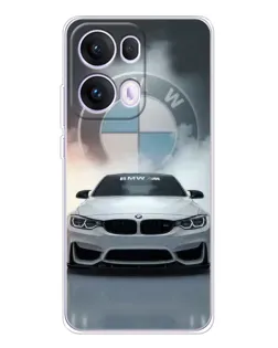 Чехол для OPPO Reno 13 Pro 5G с картинкой «BMW в белом дыму» Чехол для OPPO Reno 13 Pro 5G с картинкой «BMW в белом дыму»