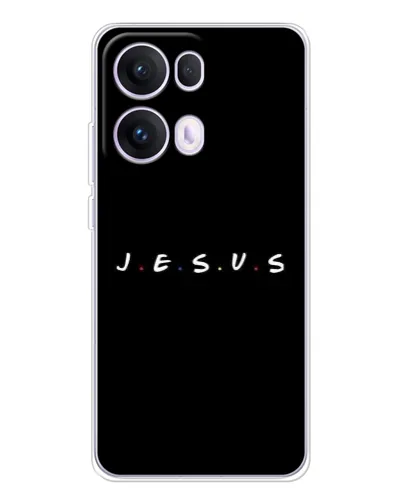 Чехол для OPPO Reno 13 Pro 5G с картинкой «Точки веры J.E.S.U.S.» Чехол для OPPO Reno 13 Pro 5G с картинкой «Точки веры J.E.S.U.S.»