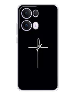 Чехол для OPPO Reno 13 Pro 5G с картинкой «Тонкий крест»
