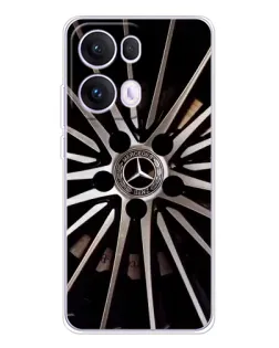Чехол для OPPO Reno 13 Pro 5G с картинкой «Диск Mercedes»