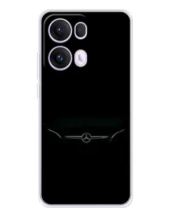 Чехол для OPPO Reno 13 Pro 5G с картинкой «Mercedes Stealth Look»