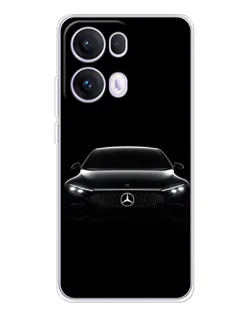 Чехол для OPPO Reno 13 Pro 5G с картинкой «Mercedes Vision — концепт»