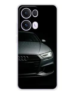 Чехол для OPPO Reno 13 Pro 5G с картинкой «Audi — детализация кузова» Чехол для OPPO Reno 13 Pro 5G с картинкой «Audi — детализация кузова»