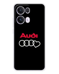 Чехол для OPPO Reno 13 Pro 5G с картинкой «Логотип Audi Heart» Чехол для OPPO Reno 13 Pro 5G с картинкой «Логотип Audi Heart»
