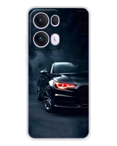 Чехол для OPPO Reno 13 Pro 5G с картинкой «Audi — хищный взгляд»