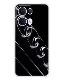 Чехол для OPPO Reno 13 Pro 5G с картинкой «Audi — абстрактные кольца» Чехол для OPPO Reno 13 Pro 5G с картинкой «Audi — абстрактные кольца»