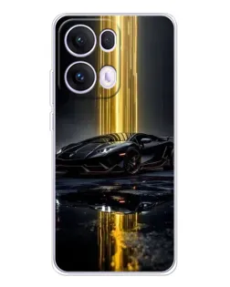 Чохол для OPPO Reno 13 Pro 5G з картинкою «Нічний Lamborghini драйв» Чохол для OPPO Reno 13 Pro 5G з картинкою «Нічний Lamborghini драйв»