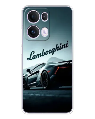 Чехол для OPPO Reno 13 Pro 5G с картинкой «Классическая надпись Lamborghini»
