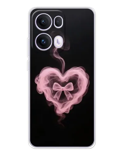 Чехол для OPPO Reno 13 Pro 5G с картинкой «Дымчатое сердце»