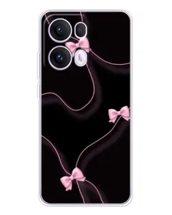Чехол для OPPO Reno 13 Pro 5G с картинкой «Розовые ленты»