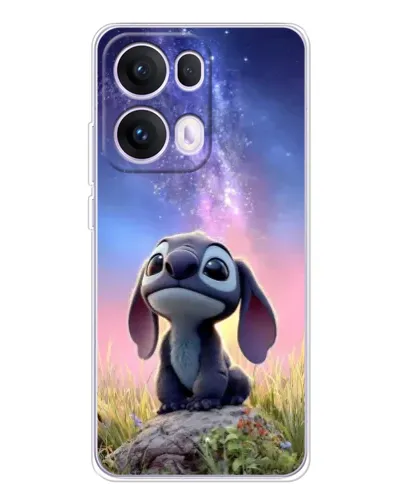Чехол для OPPO Reno 13 Pro 5G с картинкой «Стич на рассвете» Чехол для OPPO Reno 13 Pro 5G с картинкой «Стич на рассвете»