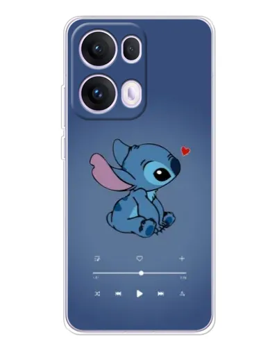 Чехол для OPPO Reno 13 Pro 5G с картинкой «Музыкальный Stitch» Чехол для OPPO Reno 13 Pro 5G с картинкой «Музыкальный Stitch»