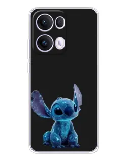 Чехол для OPPO Reno 13 Pro 5G с картинкой «Стич на черном» Чехол для OPPO Reno 13 Pro 5G с картинкой «Стич на черном»