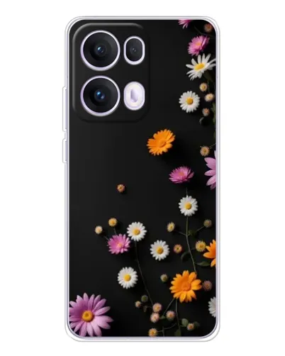 Чехол для OPPO Reno 13 Pro 5G с картинкой «Цветочная композиция» Чехол для OPPO Reno 13 Pro 5G с картинкой «Цветочная композиция»