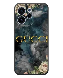 Чехол для OPPO Reno 15 F с картинкой «Абстрактные цветы Gucci» Чехол для OPPO Reno 15 F с картинкой «Абстрактные цветы Gucci»