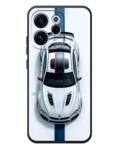Чехол для OPPO Reno 15 F с картинкой «Вид сверху — BMW M» Чехол для OPPO Reno 15 F с картинкой «Вид сверху — BMW M»