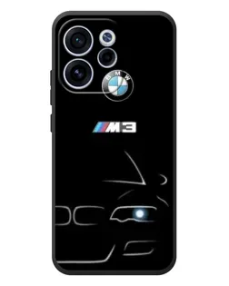 Чехол для OPPO Reno 15 F с картинкой «Минималистичный принт BMW M3»