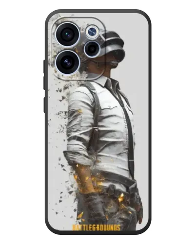 Чехол для OPPO Reno 15 F с картинкой «PUBG — боец в пыли» Чехол для OPPO Reno 15 F с картинкой «PUBG — боец в пыли»