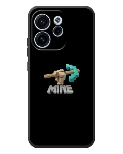Чехол для OPPO Reno 15 F с картинкой «Алмазная кирка» Чехол для OPPO Reno 15 F с картинкой «Алмазная кирка»