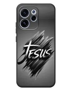 Чехол для OPPO Reno 15 F с картинкой «Надпись Jesus Graffiti»