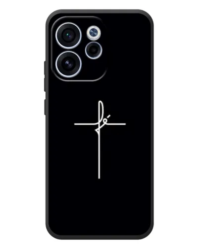Чехол для OPPO Reno 15 F с картинкой «Тонкий крест» Чехол для OPPO Reno 15 F с картинкой «Тонкий крест»