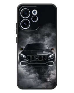 Чехол для OPPO Reno 15 F с картинкой «Mercedes в дыму»