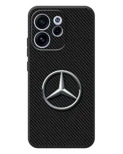 Чехол для OPPO Reno 15 F с картинкой «Карбоновый Mercedes стиль»