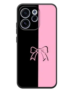 Чехол для OPPO Reno 15 F с картинкой «Половинки банта» Чехол для OPPO Reno 15 F с картинкой «Половинки банта»