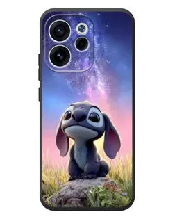 Чехол для OPPO Reno 15 F с картинкой «Стич на рассвете»
