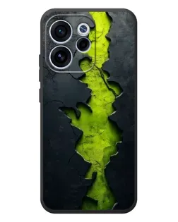 Чехол для OPPO Reno 15 F с картинкой «Салатовый разлом скалы» Чехол для OPPO Reno 15 F с картинкой «Салатовый разлом скалы»